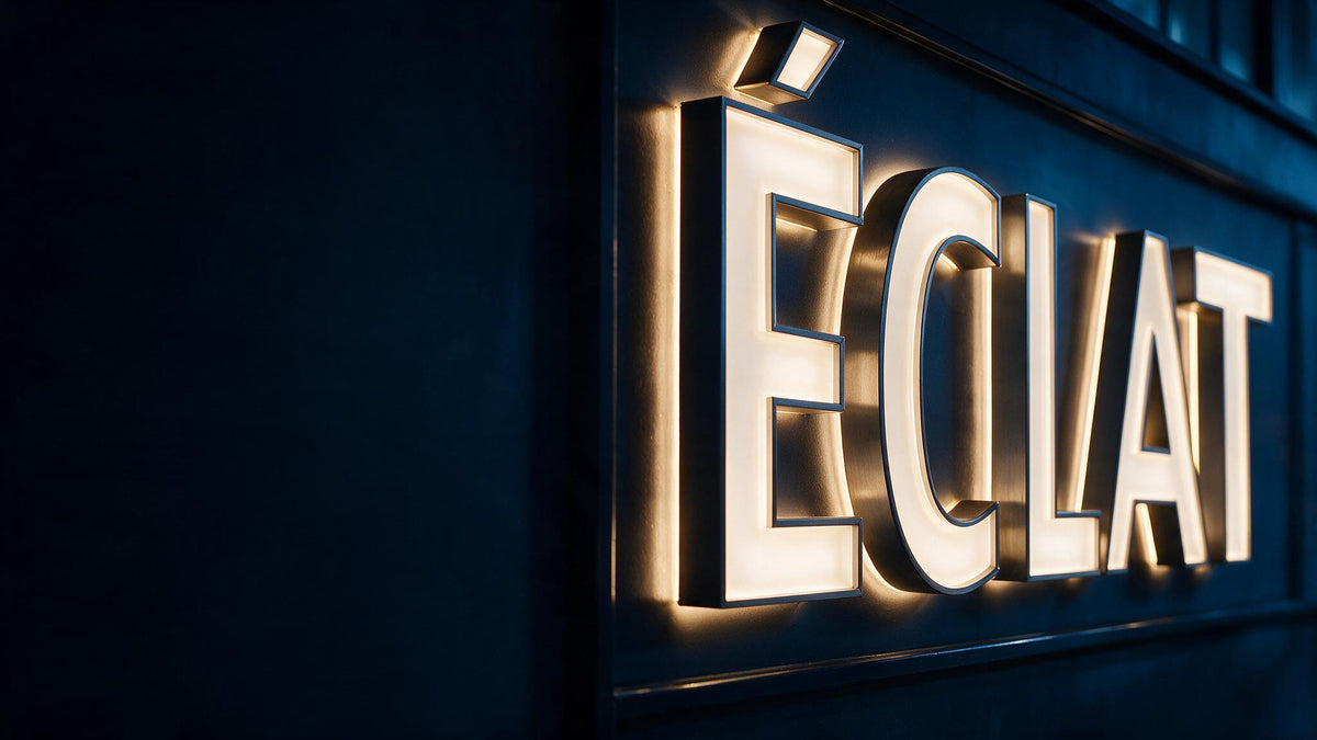 Lettres lumineuses