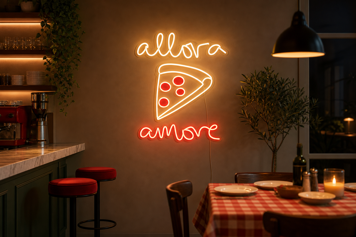 Néon LED Allora Amore