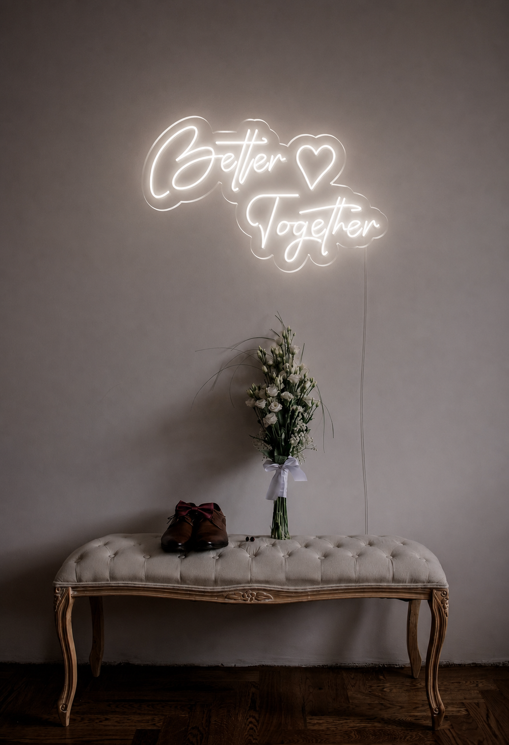 Néon Better Together allumé
