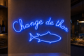 Néon LED Change de thon