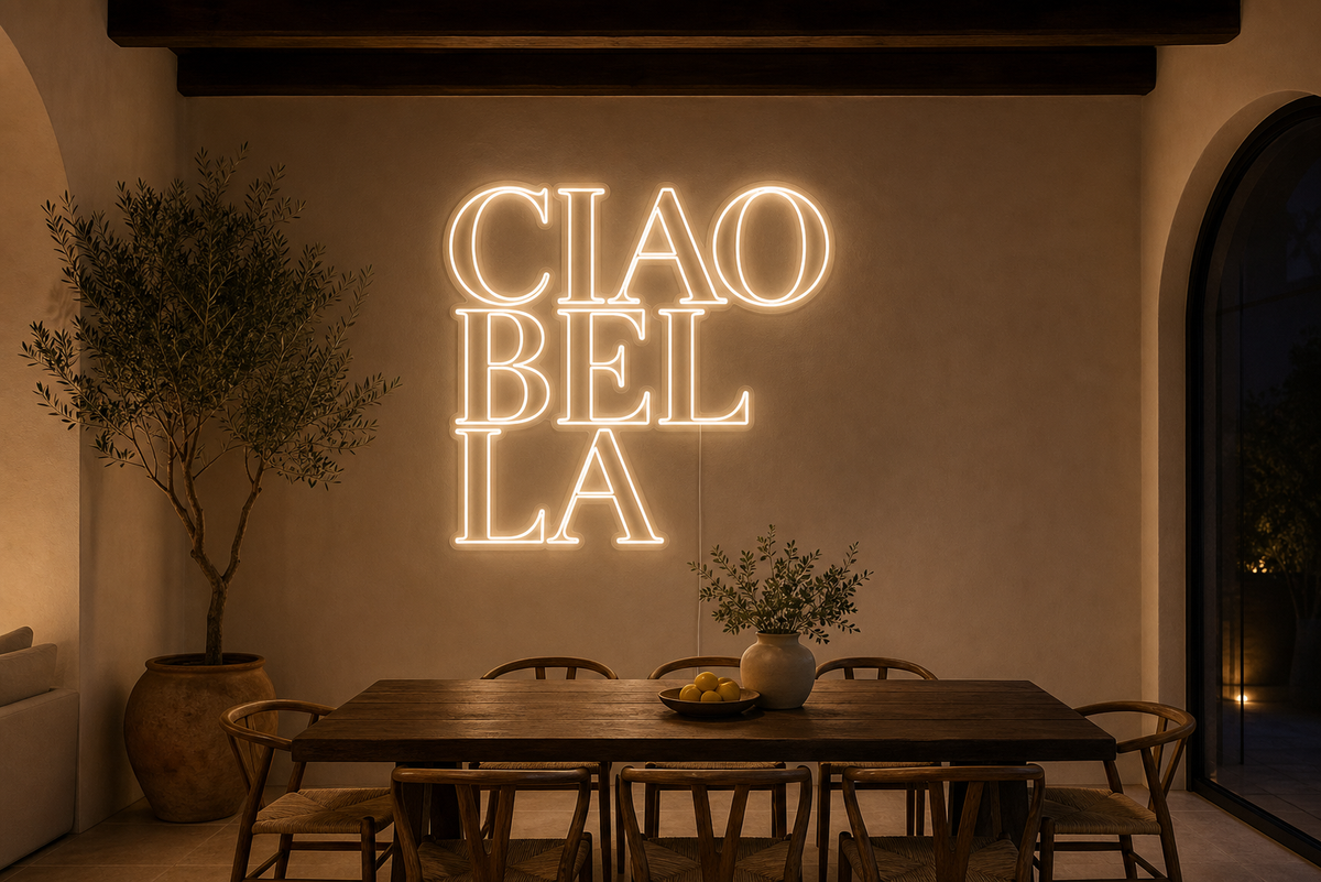Néon LED Ciao Bella
