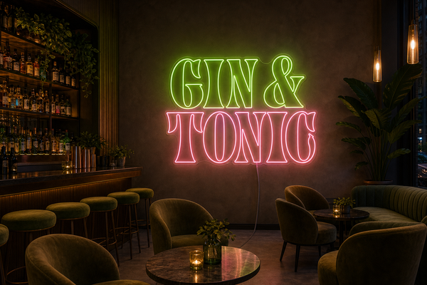 Néon LED Gin And Tonic