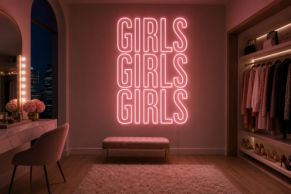 Néon LED Girls