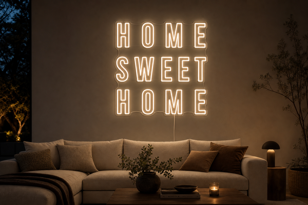 Néon LED Home Sweet Home