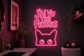 Néon LED J'ai vu tes fesses