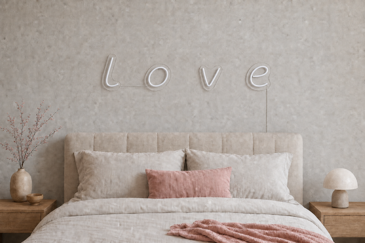 Néon LED Love éteint
