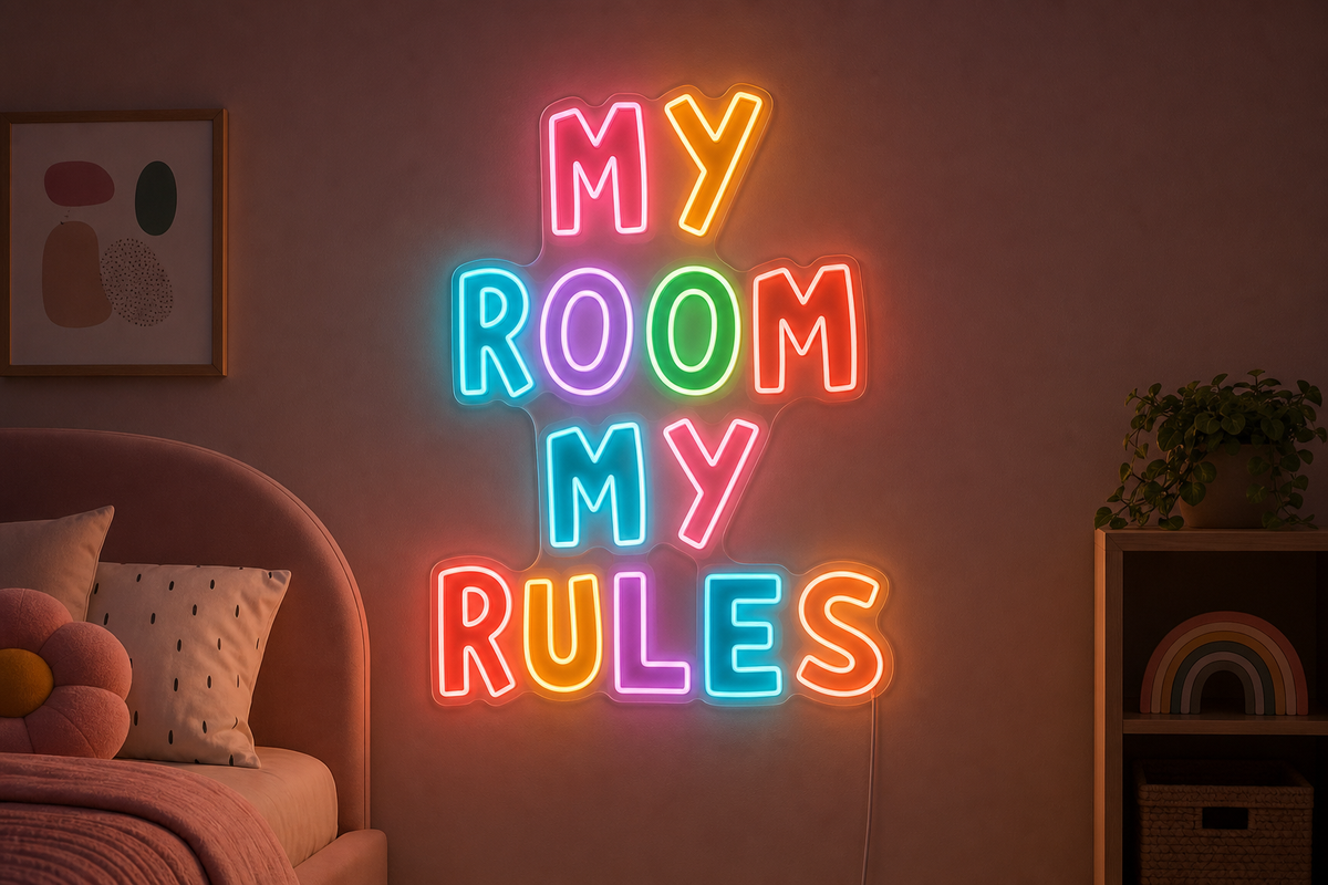 Néon LED My Room My Rules