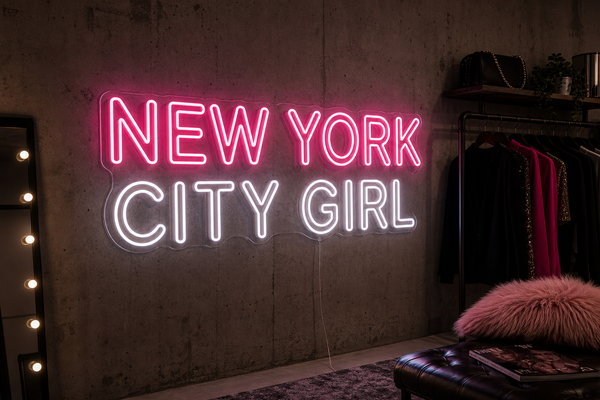 Néon LED New York City Girl