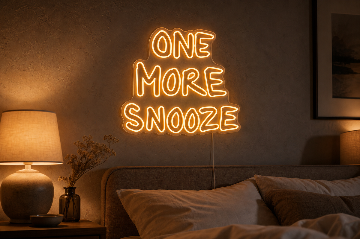 Néon LED One More Snooze