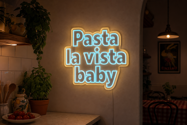 Néon LED Pasta La Vista Baby
