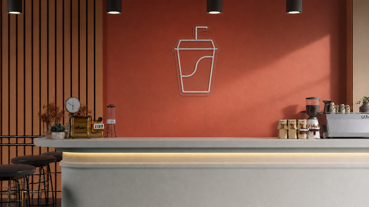 Néon Soda éteint