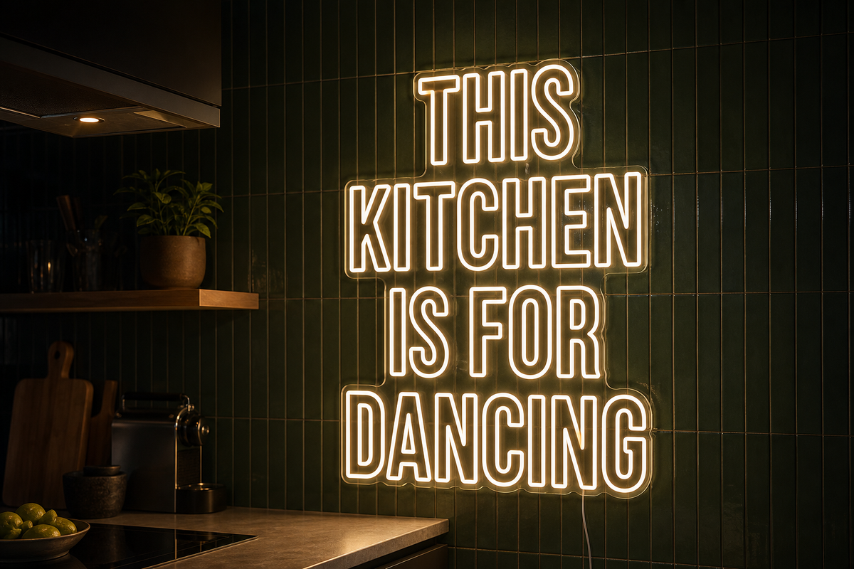 Néon LED This Kitchen Is For Dancing