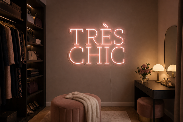 Néon LED Tres Chic