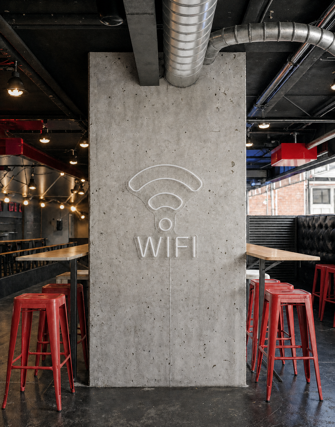 Néon Wifi éteint