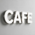 Enseigne lettres inox lumineuses
